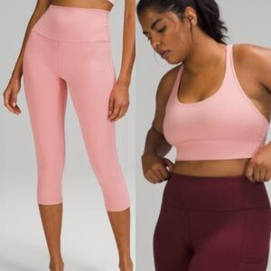 Lululemon *Pink Puff* Set - Worn Once! Size 6